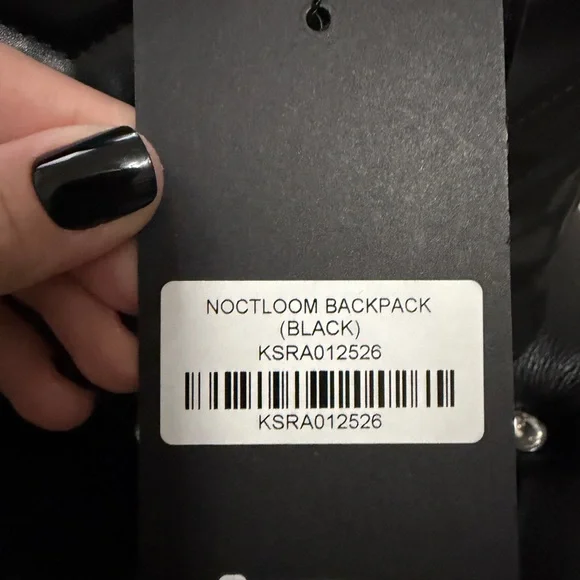 Killstar Black Noctloom Quilted Backpack - Picture 8 of 8